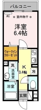 M.Oハイツ31の物件間取画像
